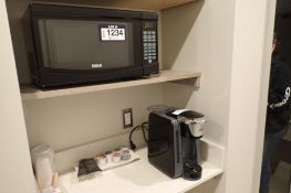 Lot of RCA Microwave & Java Keurig Coffee Machine.