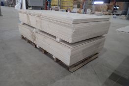 Lot of Approx. 76 Sheets 3/8"x4'x8' Securock Gypsum Board.