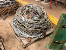 Pallet of Asst. Cable w/ Fall Limiters, etc.