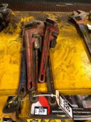 Lot of (5) Asst. Pipe Wrenches