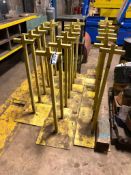 Lot of (21) 4' Stanchions