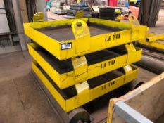 Lot of (3) 1.8-Ton Shop-Built Material Cradles