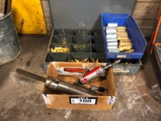 Lot of Asst. Chicago Pneumatic Die Grinder, Air Chisel, w/ Asst. Airline Fittings, etc.