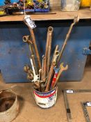 Lot of Asst. Spud Wrenches etc.