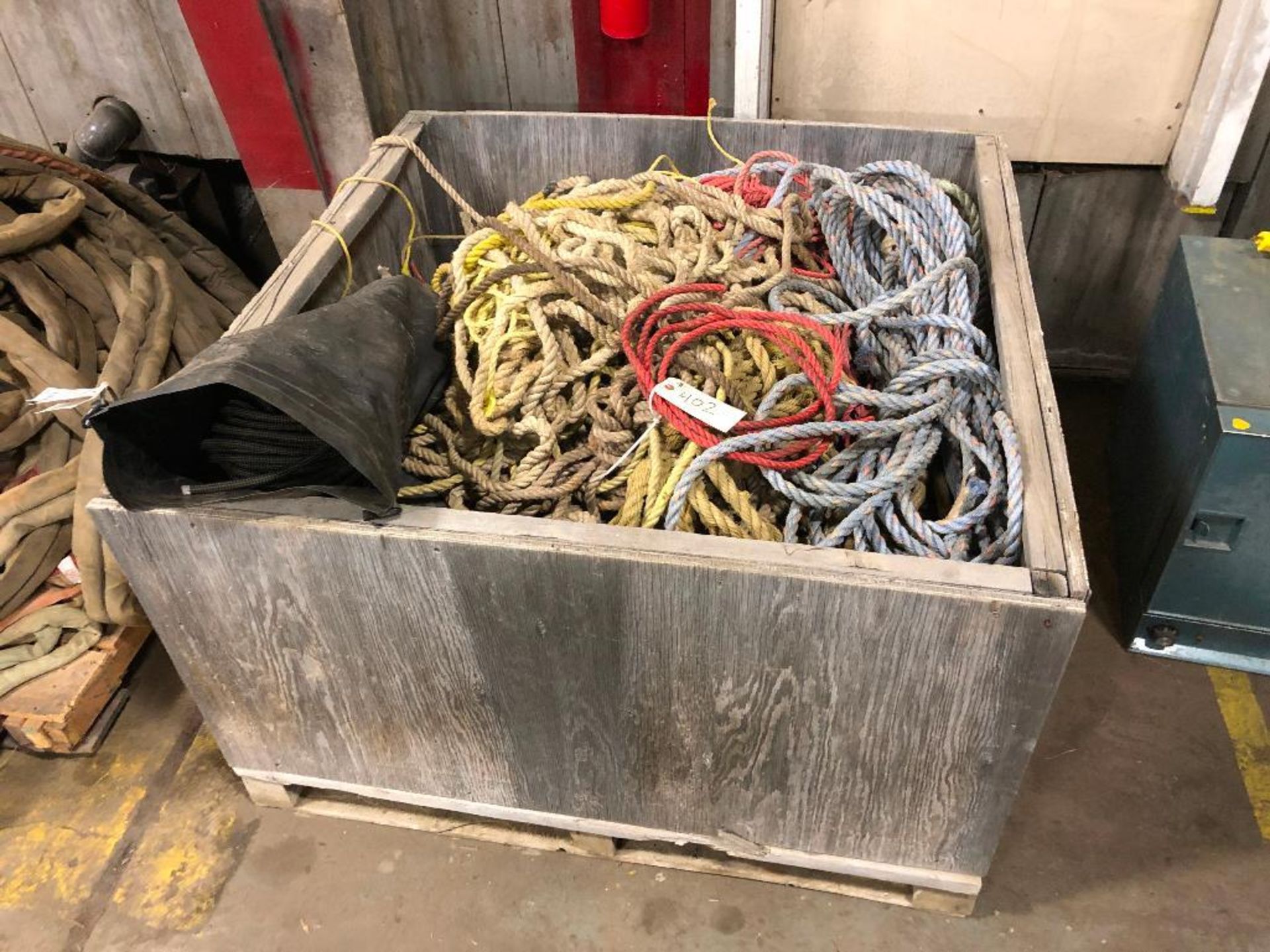 Crate of Asst. Rope etc.