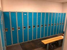 Lot of (15) Lockers