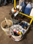 Lot of Asst. Spud Wrenches, Clamps, Trowel, Spray Bottles, Pry Bar, Hardware, etc.