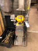 DeWalt DW756 6" Bench Grinder w/ Steel Pedestal Stand