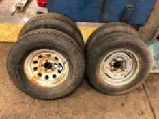 Lot of (4) Asst. Tires