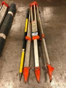 Lot of Surveying Tripod