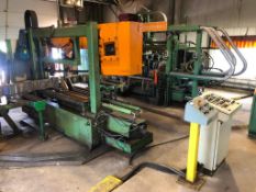 2000 Peddinghaus Horizontal Dual Column Bandsaw and Peddinghaus TDK 1000 Beam Drill Line