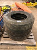 Lot of (3) 11R22.5 Tires