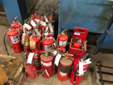 Lot of Approx. (20) Asst. Fire Extinguishers