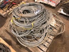 Pallet of Asst. Cable w/ Cable Turfer etc.