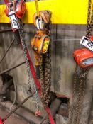 Kito 1-1/2-Ton Chain Hoist