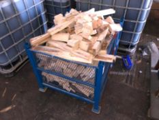 Material Crate w/ Asst. Lumber Cut-Offs