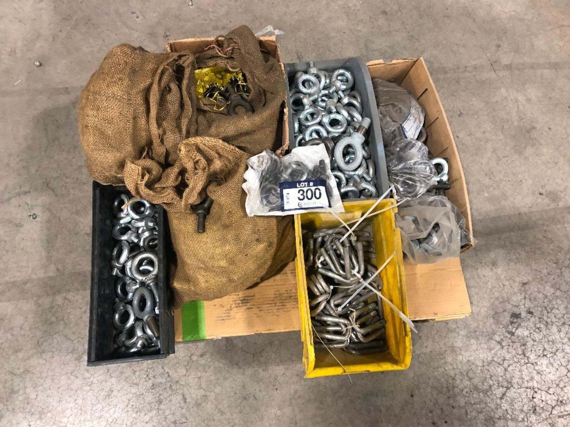 Lot of Asst. U-Bolts, Eye Hooks, etc. - Image 2 of 4