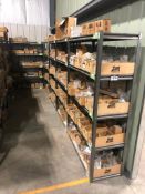 Lot of (5) Sections of Parts Shelving