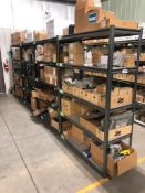 Lot of (4) Sections of Parts Shelving