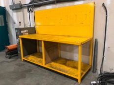 8' X 36" Shop-Built Steel Work Bench