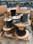 Pallet of Asst. Spools of Electrical Wiring