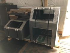 Lot of (2) Steel Enclosures