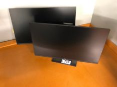 Lot of (2) Dell Flat Panel Monitors