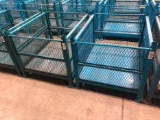 Lot of (2) 34" X 30" Material Crates