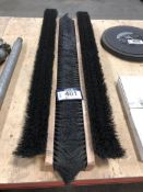 Lot of (4) 36" Soft Bristle Broom Heads