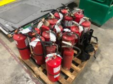 Lot of (12) Asst. Fire Extinguishers