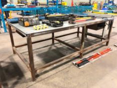 8’ X 4’ Steel Shop-Built Table