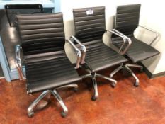 Lot of (3) Task Chairs