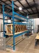 (3) Sections of 42" X 8' X 12' Pallet Racking