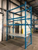 (1) Section of 42" X 8' X 12' Pallet Racking including (2) Frames, (8) Beams