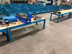 Lot of (2) Shop-Built Work Platforms