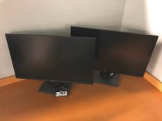 Lot of (2) Dell Flat Panel Monitors