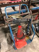 Oxy/Acetylene Cart w/ Torch, Hoses and Gauges