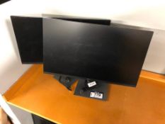 Lot of (2) Dell Flat Panel Monitors