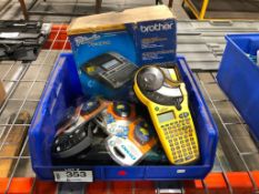 Lot of Asst. Label Makers