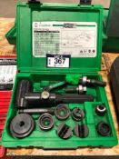 Lot of Speed Punch 1/2" -2" Slug Buster Knockout Kit and Asst. Screw Extractors