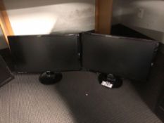 Lot of (2) BenQ Monitors