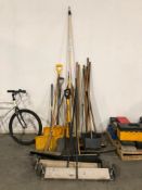 Lot of Asst. Brooms, Shovels, Squeegee, etc.