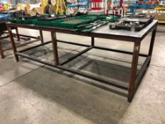 8’ X 4’ Steel Shop-Built Table