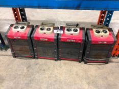 Lot of (4) Patton Space Heaters