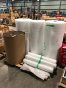 Pallet of Asst. Shipping Material including Foam and Cardboard
