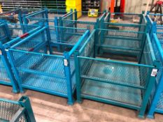 Lot of (2) 34" X 30" Material Crates