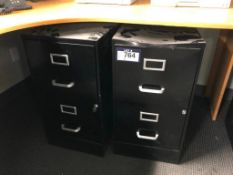 Lot of (2) 2-Drawer Vertical Filing Cabinets