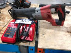 Milwaukee Cordless Reciprocating Saw w/ Charger