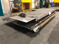 Lot of Asst. Stainless Steel, Steel Plate, and Galvanized Sheets, etc.