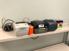 Lot of (4) Asst. Label Printers